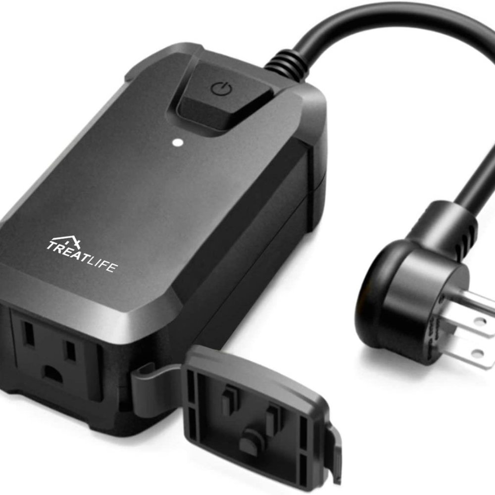 TREATLIFE Smart Dimmer Plug, Outdoor Smart Plug, Waterproof, Simple Use